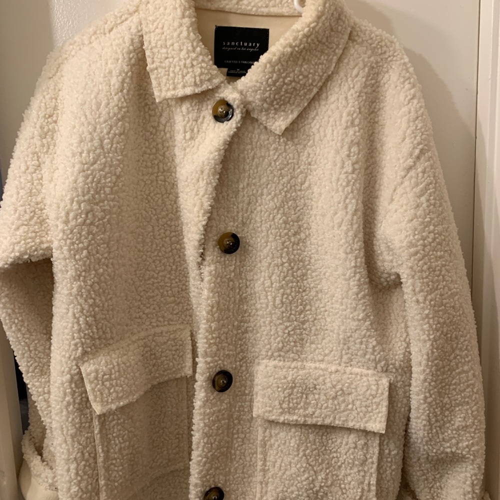 Sanctuary Womens fuzzy sweater